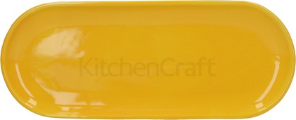 Поднос сервировочный KitchenCraft La Cafetiere Barcelona Янтарный, 30x12см C000415
