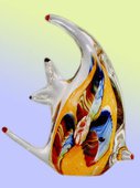 Фигурка Оранжевая скалярия 19.5x21см Top Art Studio ZB1971-TA