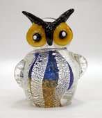 Фигурка стеклянная Совёнок 11х12см Top Art Studio ZB1511-TA