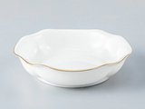 Розетка для варенья ИФЗ Наташа, Золотая лента, 10см, костяной фарфор 80.06579.00.1