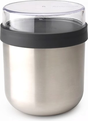 Термоконтейнер для обедов Brabantia Make & Take, 500мл, тёмный-серый 228780