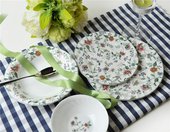 Столовый сервиз Шарман, 6 персон, 24пр. Top Art Studio LD1383-TA