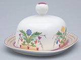 Масленка ИФЗ Прямоугольная, Замоскворечье, 17.2х10см, фарфор 80.83074.00.1