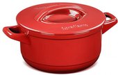 Кастрюля Duo с керамической крышкой 4.3л красная Ceraflame C14231686