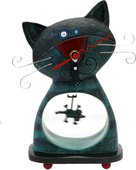 Часы настольные "Кошки-мышки" (Cat & Mouse), 24см Enesco C102