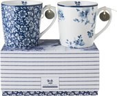 Набор из 2 кружек Laura Ashley Sweet Allysum & China Rose, 350мл 178665