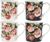 Набор кружек Lesser & Pavey Дамасская роза 4шт, 300мл LP93694
