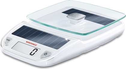 Весы электронные кухонные Soehnle Easy Solar на солнечной батарее белые 5кг/1гр 66183