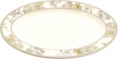 Блюдо овальное Top Art Studio Жардан Беж, 23см YF2366-TA