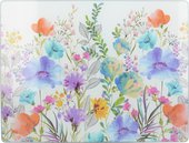 Доска разделочная стеклянная Creative Tops Цветочный луг, 40x30см C000340