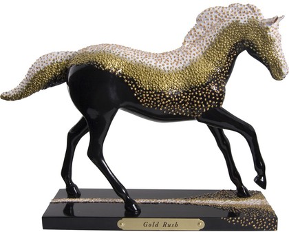 Статуэтка Enesco Лошадь Золотая Лихорадка, 16.5см, полистоун 4027290