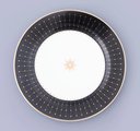 Тарелка десертная ИФЗ Стандартная-2, Неро, 20см, костяной фарфор 80.46112.00.1