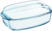 Кастрюля-утятница Pyrex Essentials прямоугольная, 4.6л 465A000/W244