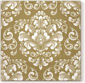 Салфетки для декупажа Paw Красивые моменты Золото, 33x33см, 20шт SDL120909