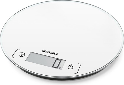 Весы кухонные электронные Soehnle Page Compact 200, 5кг/1гр, белый 61503