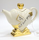 Чайник коллекционный «Горячее сердце» (Heart Teapot «My heart is yours») The Teapottery 4433