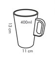 Кружка для кофе латте Tescoma Gustito 400мл, 6шт 386446.00