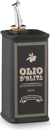 Бутылка для масла Nuova Cer Oliere Vintage квадратная, 250мл, чёрный 9503-KJL