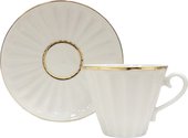 Чашка с блюдцем ИФЗ Лучистая Белоснежка, 235мл, фарфор 81.14514.00.1
