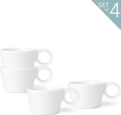 Чайная чашка Viva Scandinavia Jaimi, 0.08л, фарфор, 4шт, белый V76502