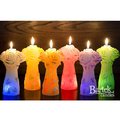 Bartek Candles BOUQUET ROSE Свеча "Букет" - в коллекции, фигурка с подсветкой 200мм, артикул 5907602662672