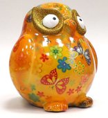 Копилка Pomme-Pidou Сова Errol жёлтая 148-00037/5