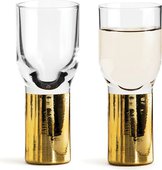 Рюмки SagaForm Gold Club 40мл, 2шт 5009121