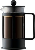 Кофейник с прессом чёрный 0.35л Bodum Kenya 1783-01LID
