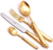 Столовые приборы, 72пр. Cutipol MITHOS GOLD матовый 9152-72