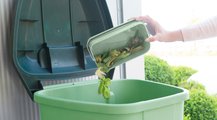 Контейнер для пищевых отходов Brabantia, зелёный нефрит 215803
