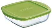 Форма для запекания Pyrex Cook & Store квадратная, с крышкой 20x17см, 1л 211P000