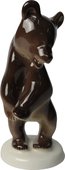 Скульптура ИФЗ Медвежонок стоящий, фарфор 82.01023.00.1