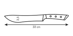 Нож для мяса Tescoma Azza, 19см 884538.00