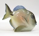 Статуэтка ИФЗ Рыба-бабочка Зелёный, ручная роспись, фарфор 82.50094.00.1