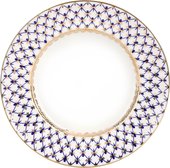 Тарелка ИФЗ Волна Кобальтовая сетка, 15.5см, костяной фарфор 80.06538.00.1