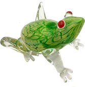 Фигурка стеклянная Top Art Studio Лягушка, 13x11см ZB2188-TA