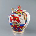Чайник доливной ИФЗ Весенняя Народные узоры, 2000мл, фарфор 80.60810.00.1
