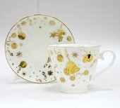 Чашка с блюдцем ИФЗ Гвоздика, Весёлый праздник 81.19272.00.1