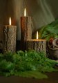 Свеча декоративная Bartek Candles Пеньки колонна 11х13см 218013