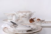 Столовый сервиз Лейла 30 предметов Top Art Studio LD1376-TA