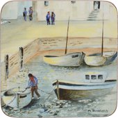 Подставки под чашку Creative Tops Cornish Harbour 10.5x10.5, 6шт, пробка 5169620