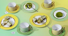 Шкатулка ИФЗ Идиллия Индиго 13x7см, костяной фарфор, подарочная упаковка 81.32124.00.1