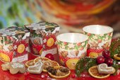 Свеча Рождественские Вкусы, стакан Bartek Candles 5901685031097