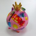 Копилка для денег Pomme-Pidou Хрюшка мини, розовый 9x9x11см 148-00408/C