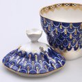 Чайная пара с крышкой ИФЗ Подарочная 2, Чешуйка, 250мл, фарфор 81.14347.00.1