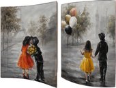 Картина Первое свидание 41x51см, пара Top Art Studio WDP1744-TA