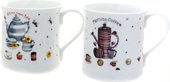 Кружка "Натюрморт. Утренний кофе, послеобеденный чай", Девон, 415мл Just Mugs 38287
