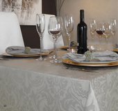 Скатерть Aitana Visconti, 160х200см, водоотталкивающая, бежевый VISC/160200/nata