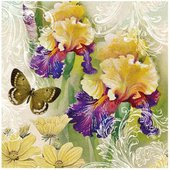 Салфетки Волшебная весна, 33x33, 20шт Paw SDL083700