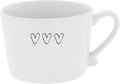Кружка Bastion Collections White 3 Нearts Black RJ/CUP 001 BL